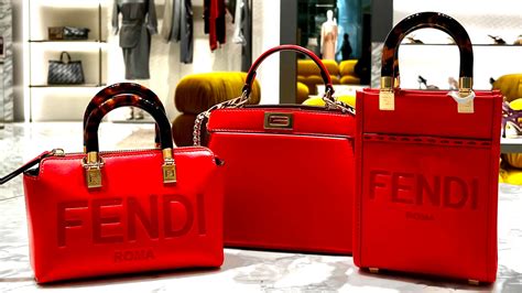 fendi bags fall 2020|fendi designer handbags red.